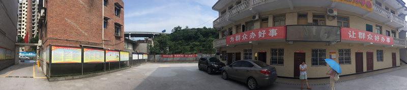 落凼社区全景